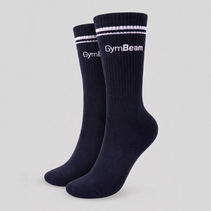 GymBeam Ponožky Crew Blue  L