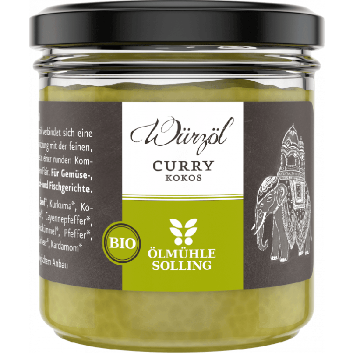 BIO Curry Coconut Spice Oil - Ölmühle Solling