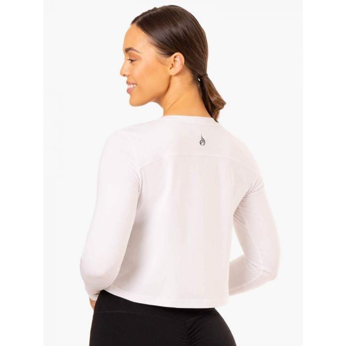 Dámske tričko Long Sleeve Top Foundation White - Ryderwear L