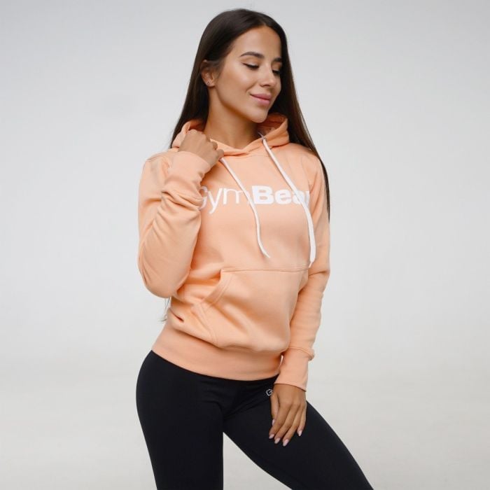 GymBeam Dámska Mikina Athlete Powder Peach  S