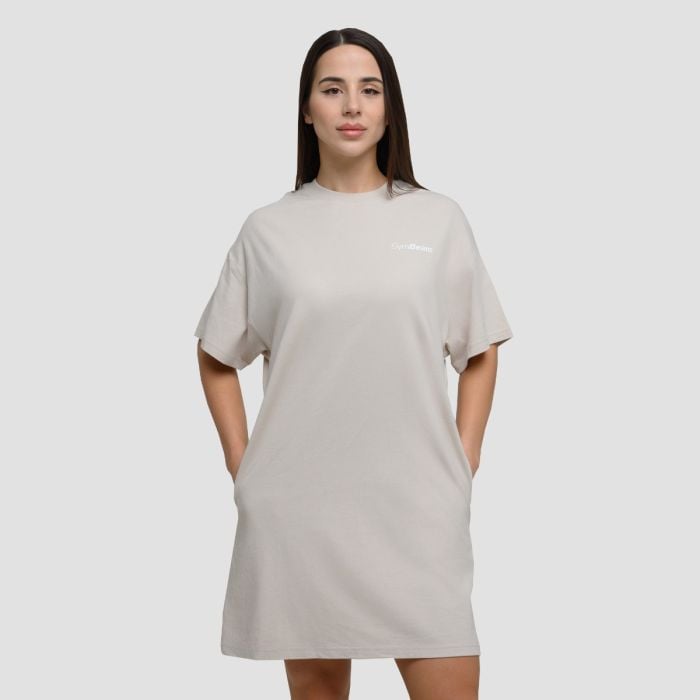 E-shop GymBeam Dámske tričkové šaty Agile Desert