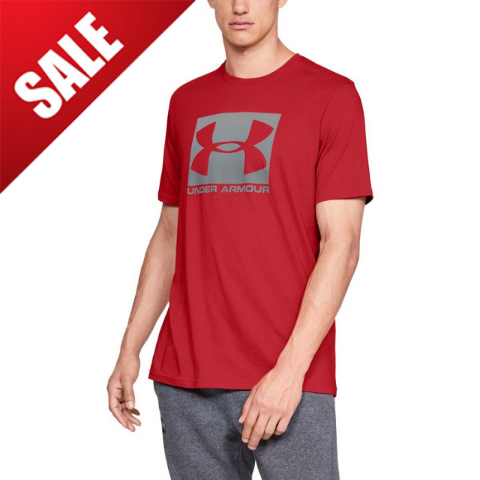 Tričko Boxed Sportstyle SS Red - Under Armour