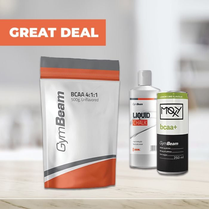 Bcaa 4:1:1 Instant - GymBeam 500 g - pomaranč