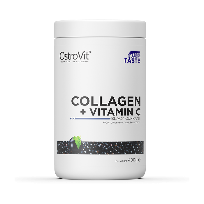 OstroVit Kolagén + Vitamín C 400 g čierne ríbezle