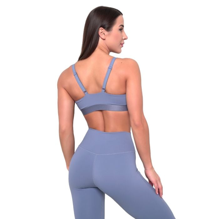 Športová podprsenka String Essence Denim Blue - GymBeam M