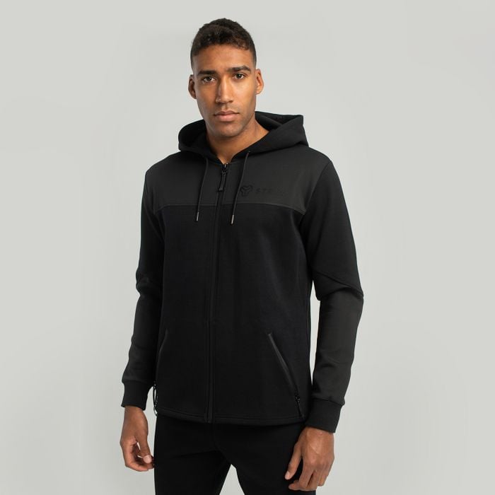 STRIX Mikina Essential Zip Up Hoodie black  XXXL