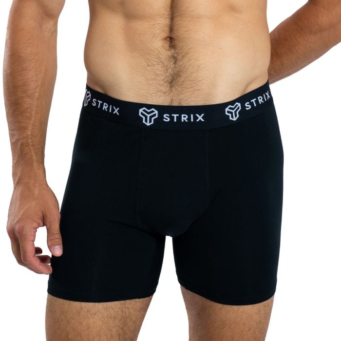 Pánske boxerky Essential 2Pack Black - STRIX XL