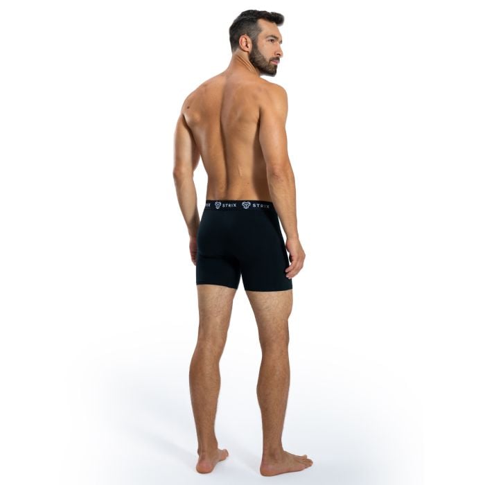 Pánske boxerky Essential 2Pack Black - STRIX XL