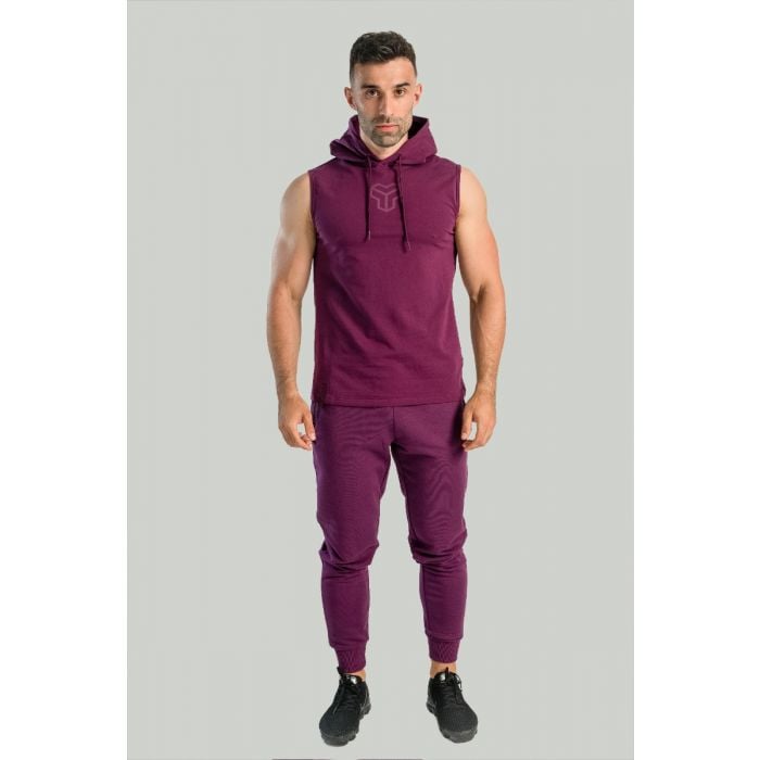 Tielko Essential Hoodie Tank Plum - STRIX XXL