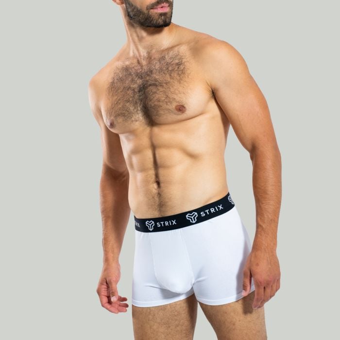 Pánske boxerky Essential Trunks 2Pack White - STRIX L