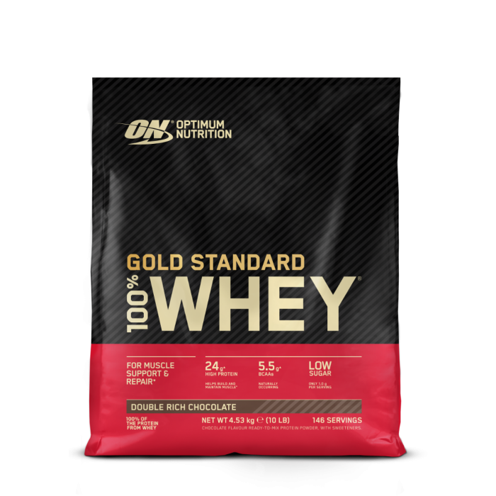 100% Whey Gold Standard - Optimum Nutrition 450 g - dvojitá bohatá čokoláda