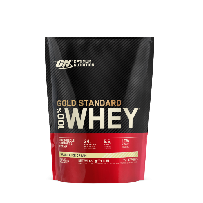 100% Whey Gold Standard - Optimum Nutrition 450 g - dvojitá bohatá čokoláda