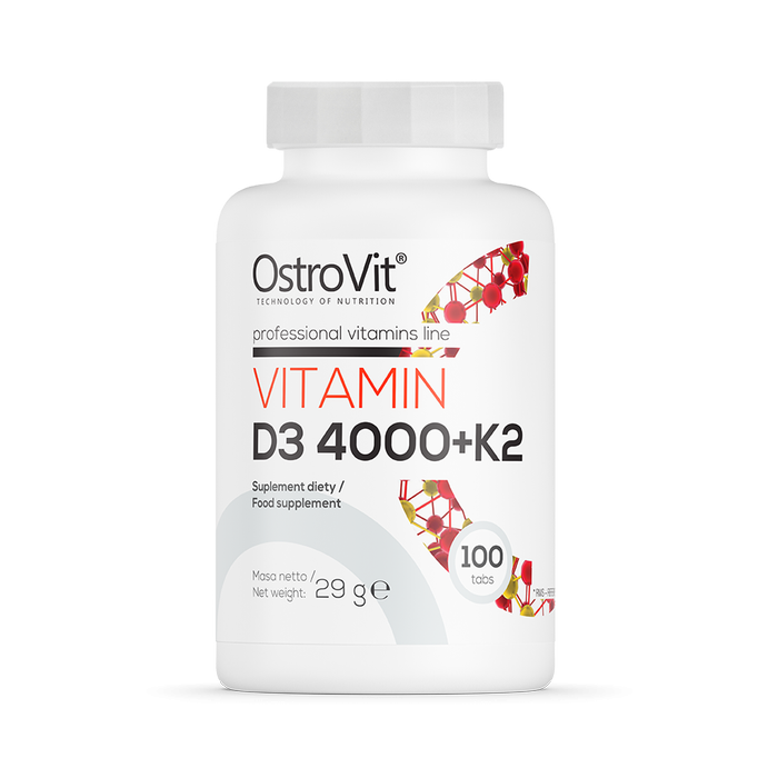 OstroVit Vitamín D3 4000 + K2 100 tab.