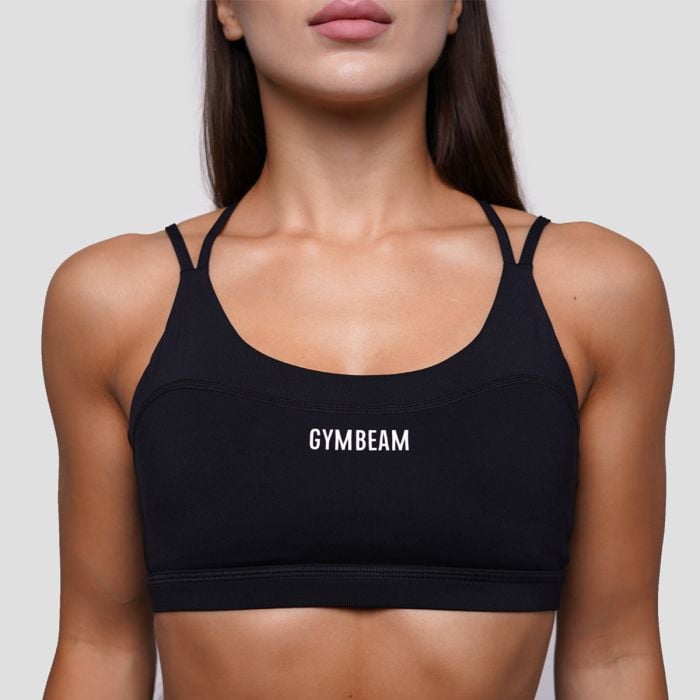 Športová podprsenka FIT Black - GymBeam S