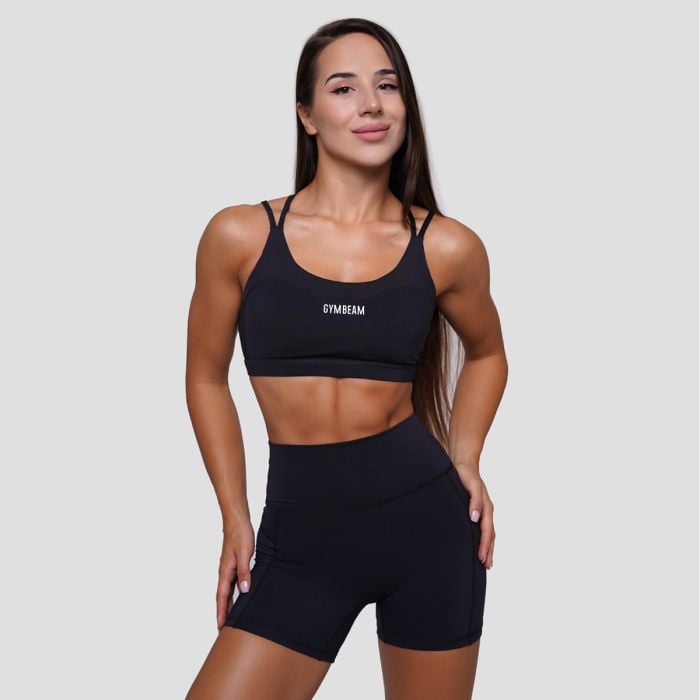 Športová podprsenka FIT Black - GymBeam S