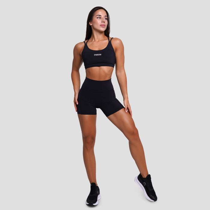 Športová podprsenka FIT Black - GymBeam S
