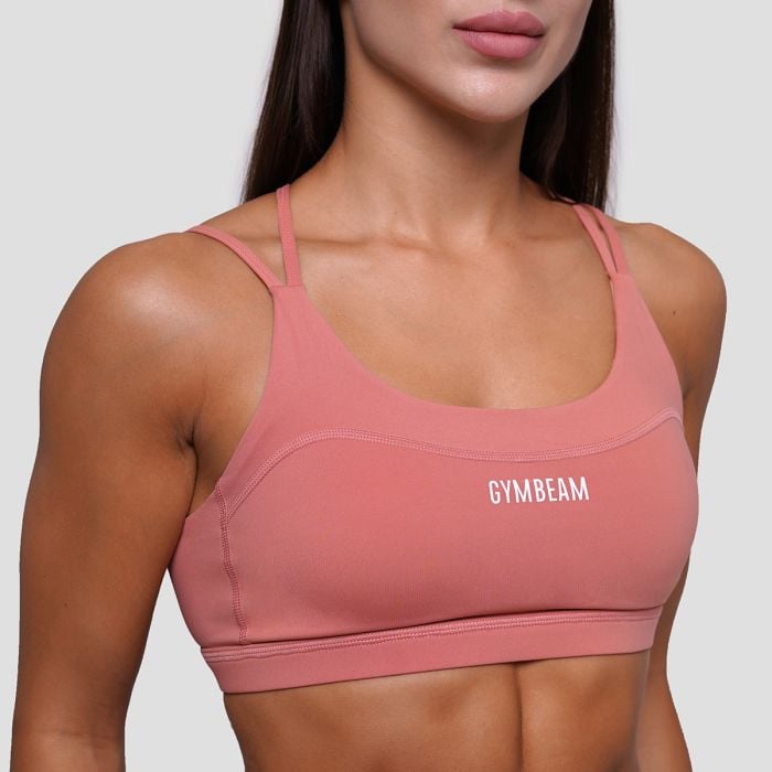 Športová podprsenka FIT Salmon - GymBeam S