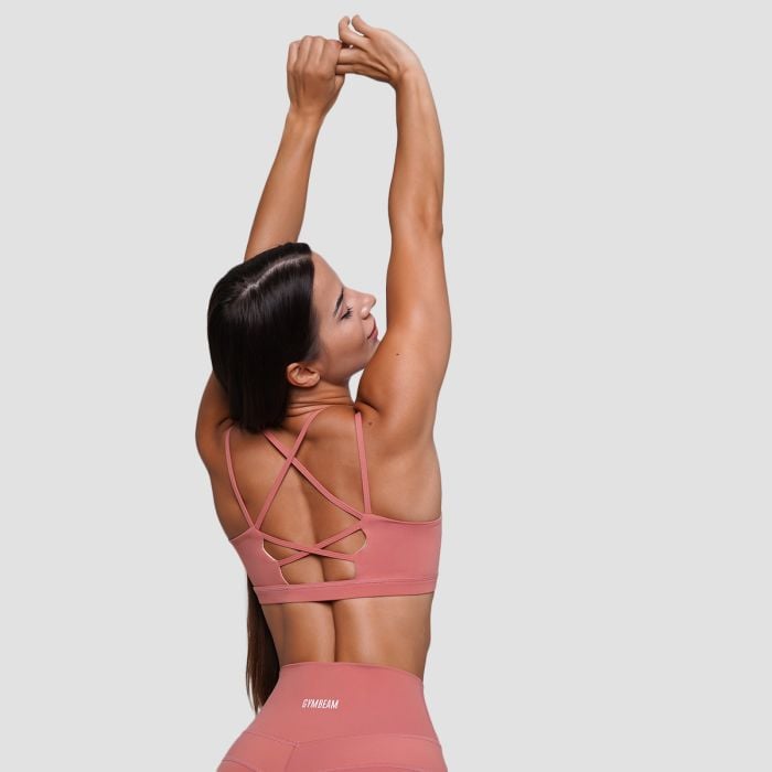 Športová podprsenka FIT Salmon - GymBeam S