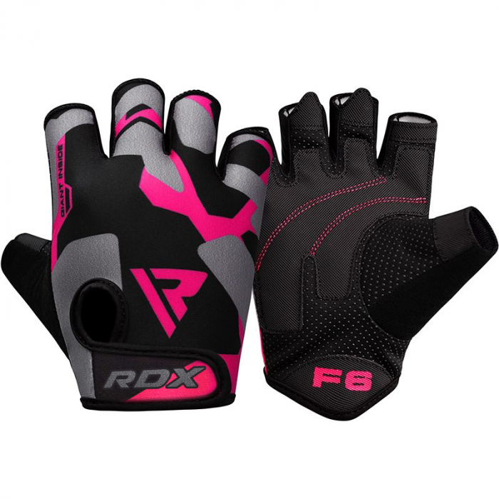 Fitness rukavice Sumblimation F6 Pink  - RDX Sports L