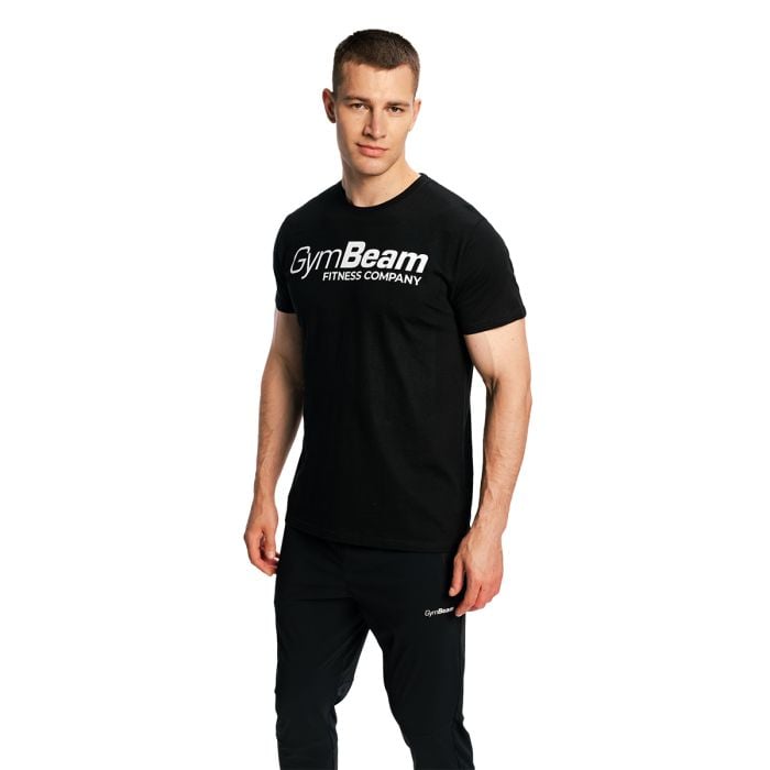 Tričko Fitness Black - GymBeam L