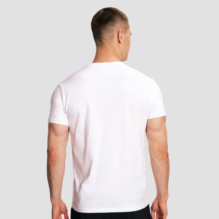 Tričko Fitness White - GymBeam XL