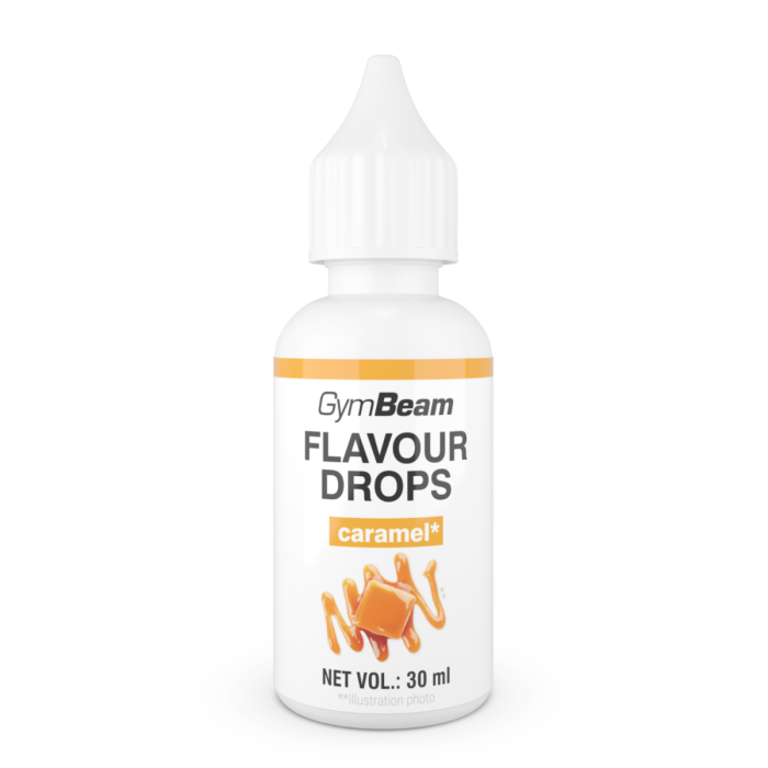 Flavour Drops - GymBeam 30 ml - čokoláda