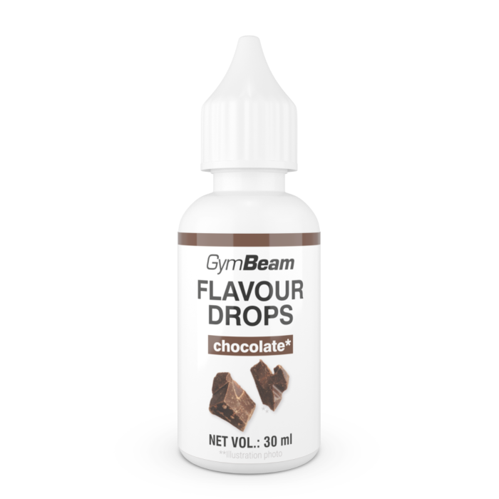 Flavour Drops - GymBeam 30 ml - čokoláda