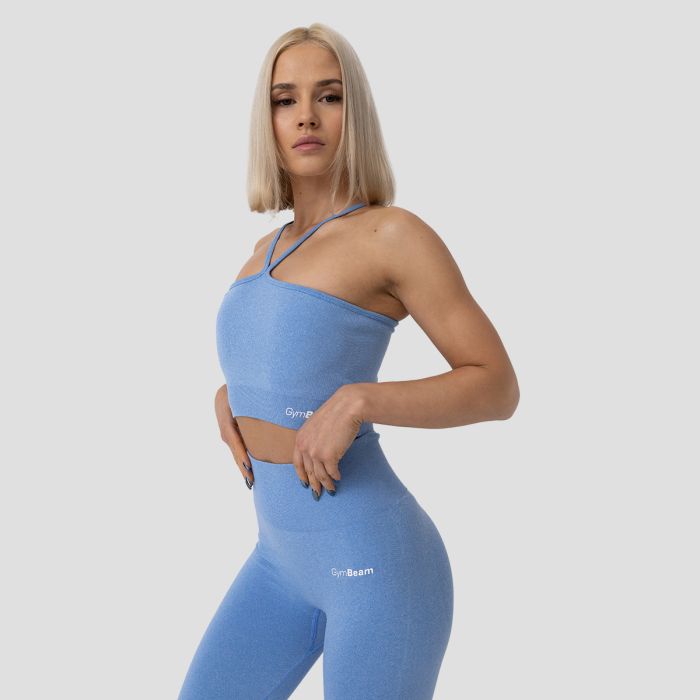 Športová podprsenka Halter FLO Blue - GymBeam M