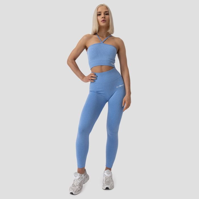 Športová podprsenka Halter FLO Blue - GymBeam M