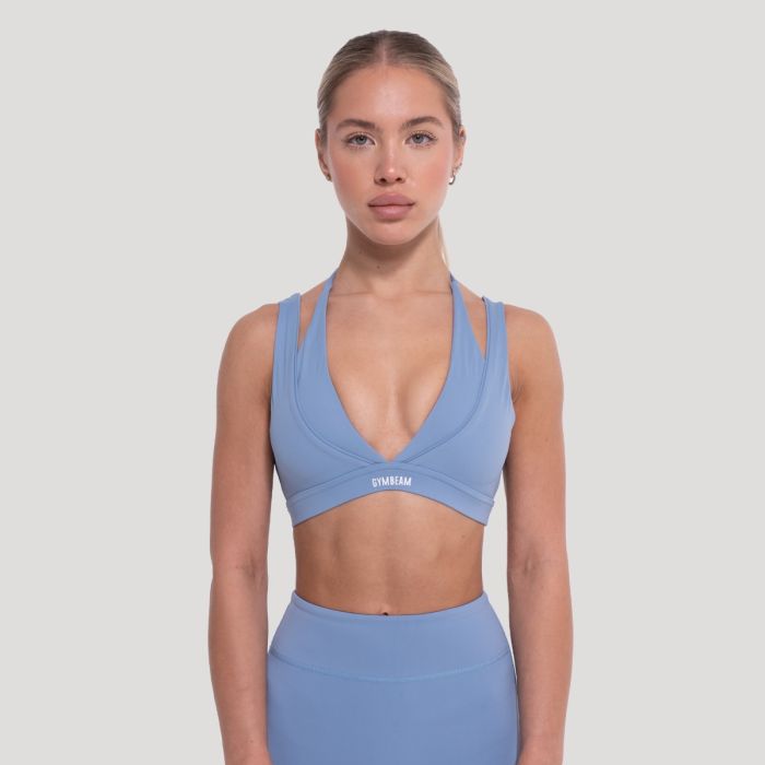 GymBeam Športová podprsenka Flow Azure  XL
