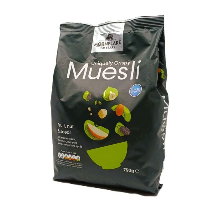 Mornflake Crispy Muesli ovoce, oříšky, semínka 750 g