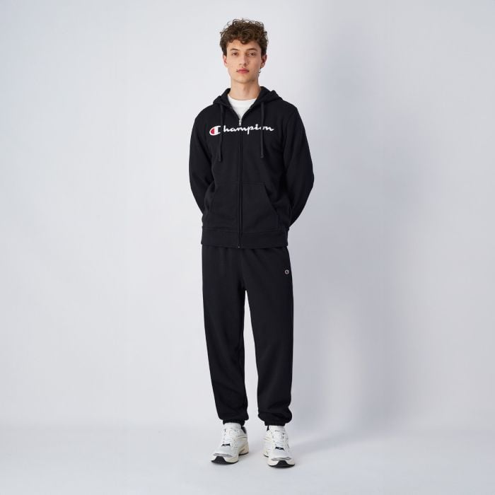 Mikina Full Zip Black - Champion L