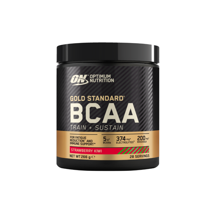 Optimum Nutrition Gold Standard BCAA Train Sustain jahoda kiwi
