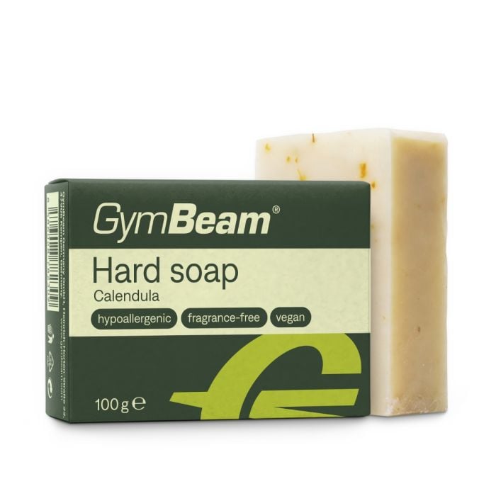 GymBeam Prírodné hypoalergénne mydlo Calendula 100 g