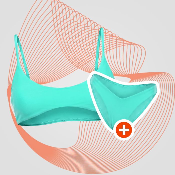 GymBeam Vrchný diel plaviek HAWAII Sea  XS