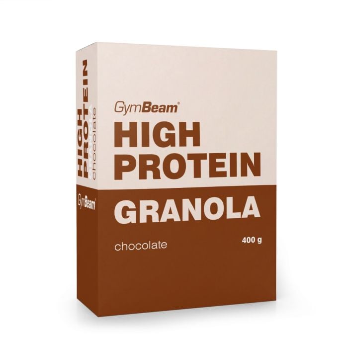 GymBeam Granola s vysokým obsahom proteínu čokoláda