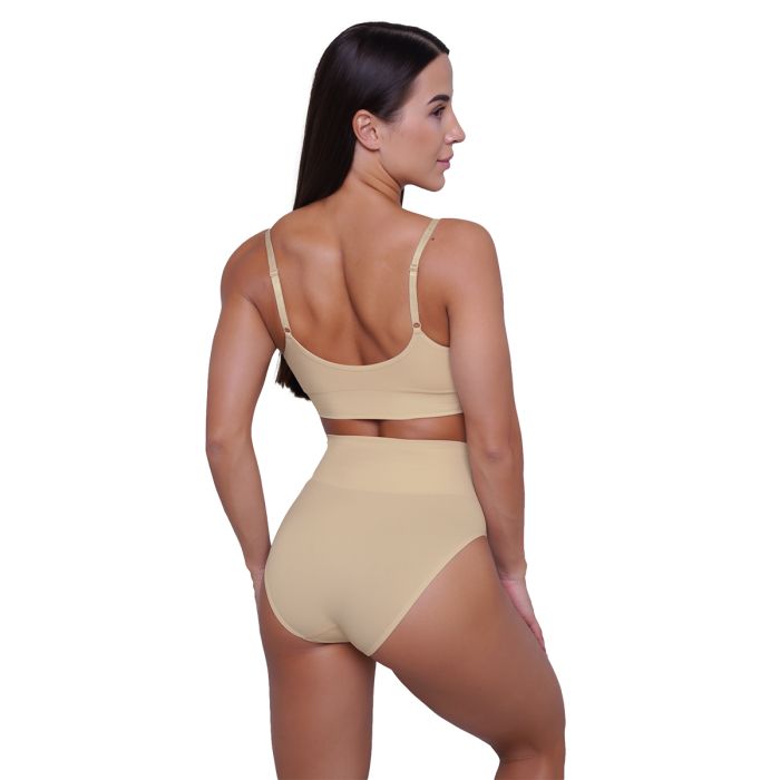 Nohavičky Highrise 2Pack Nude - GymBeam M