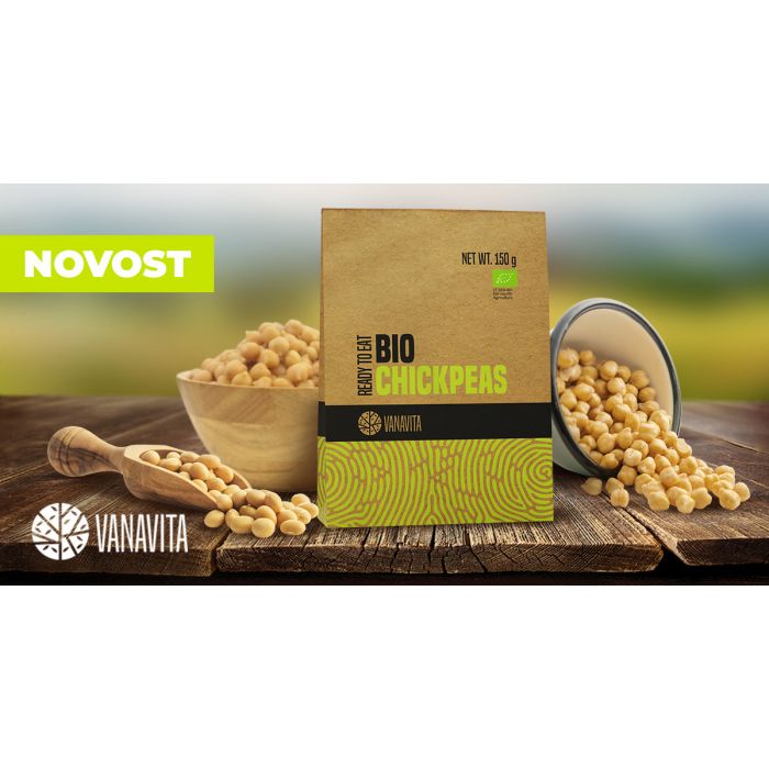 BIO Cícer - Ready to eat - VanaVita 150 g