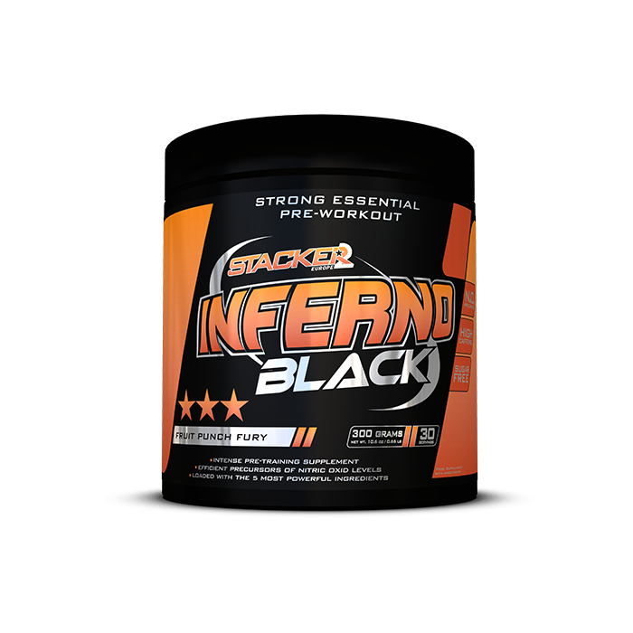 Predtréningový stimulant Inferno Black - Stacker2