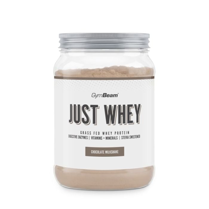 GymBeam Just Whey čokoládový milkshake