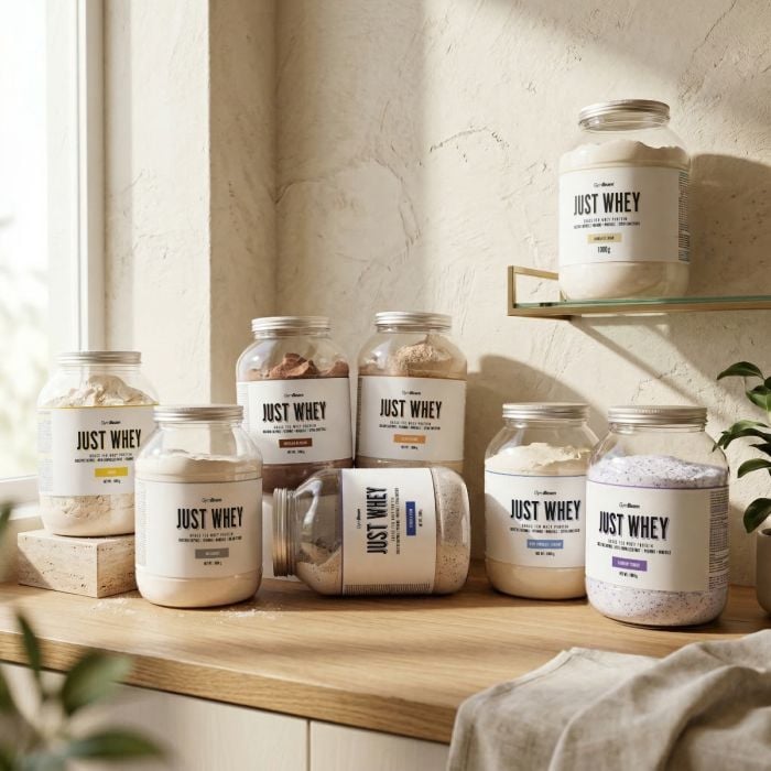 Just Whey Grass-Fed Proteín – GymBeam 1000 g - čokoládový milkshake - 00