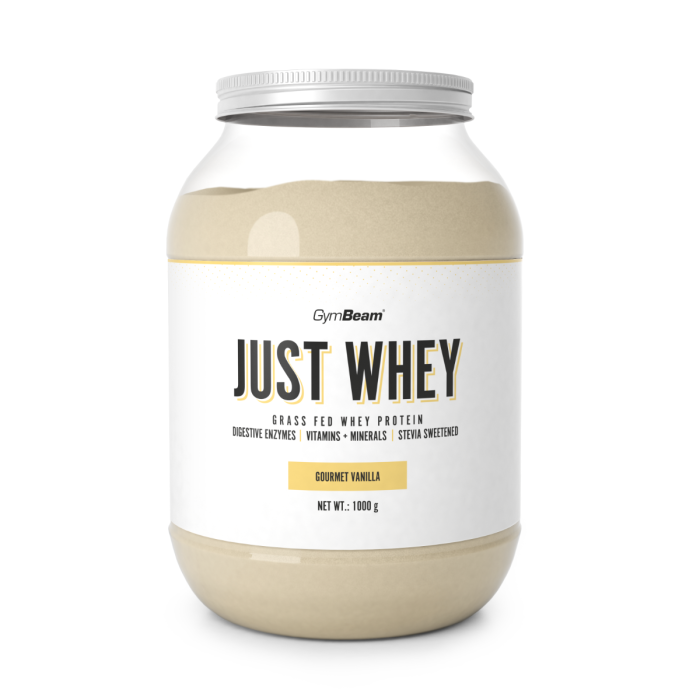 Just Whey Grass-Fed Proteín – GymBeam 1000 g - čokoládový milkshake - 00