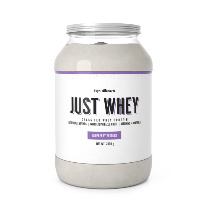 Just Whey Grass-Fed Proteín – GymBeam 1000 g - čokoládový milkshake - 00