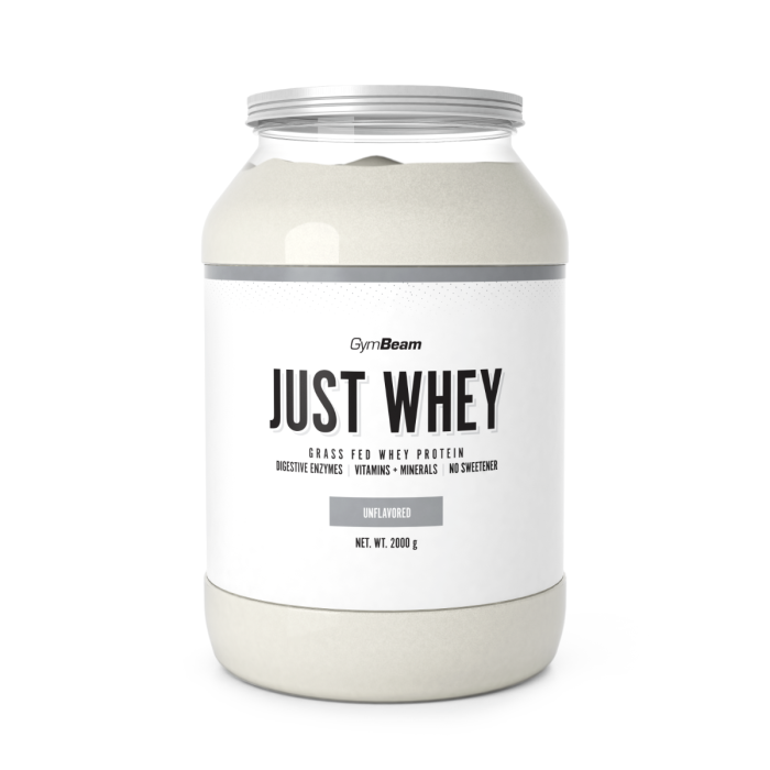 Just Whey Grass-Fed Proteín – GymBeam 1000 g - čokoládový milkshake - 00