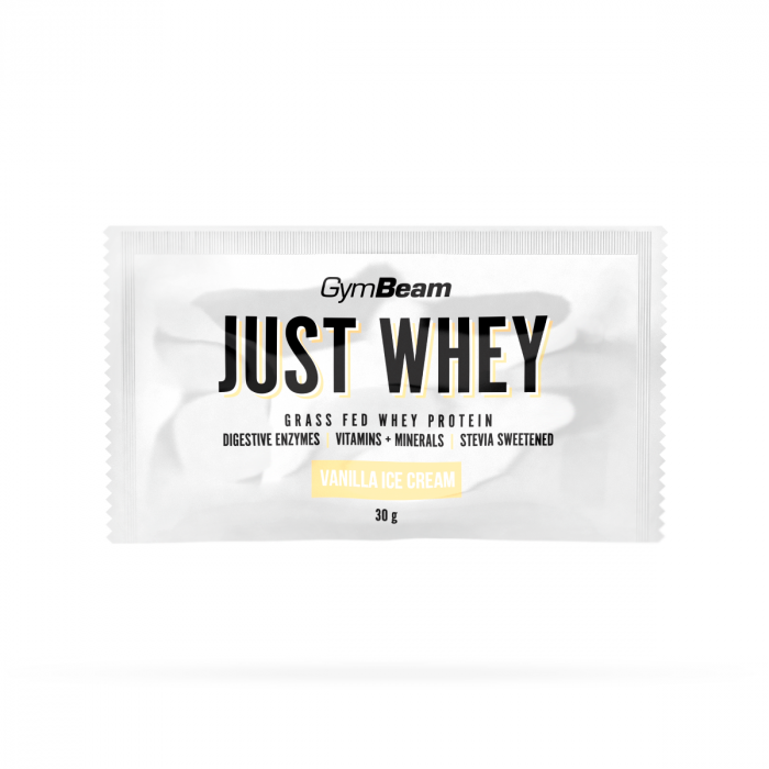Vzorka Just Whey - GymBeam 30 g - cookies & cream