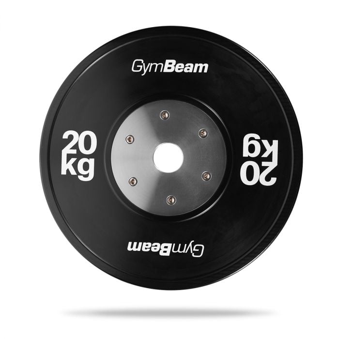 Rubber Competition Bumper Plate - GymBeam 25 kg