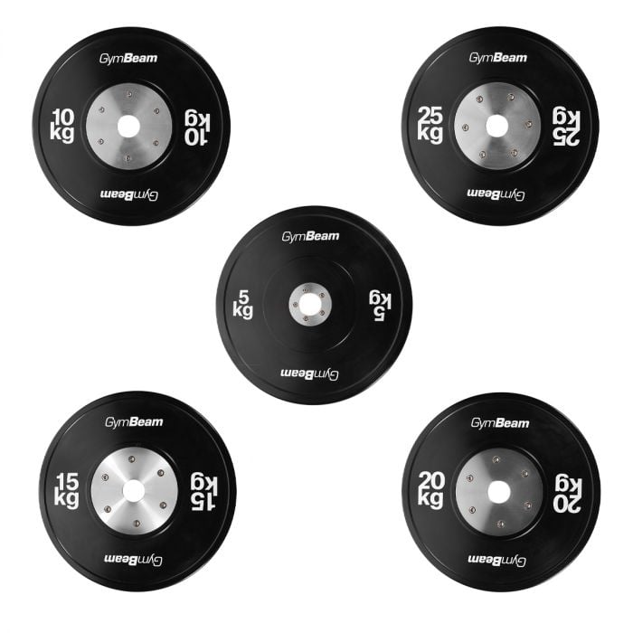 Rubber Competition Bumper Plate - GymBeam 25 kg