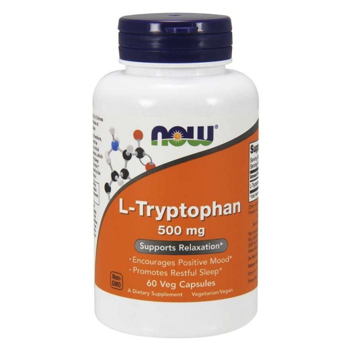 L-Tryptofán 500 mg - NOW foods
