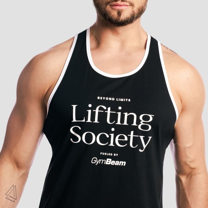 Tielko Lifting Society Black - GymBeam XXL