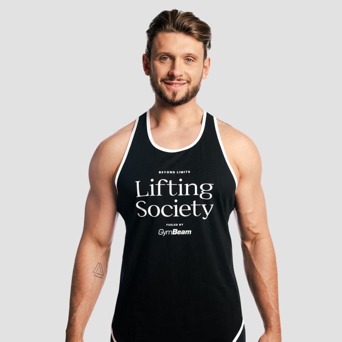 Tielko Lifting Society Black - GymBeam XXL